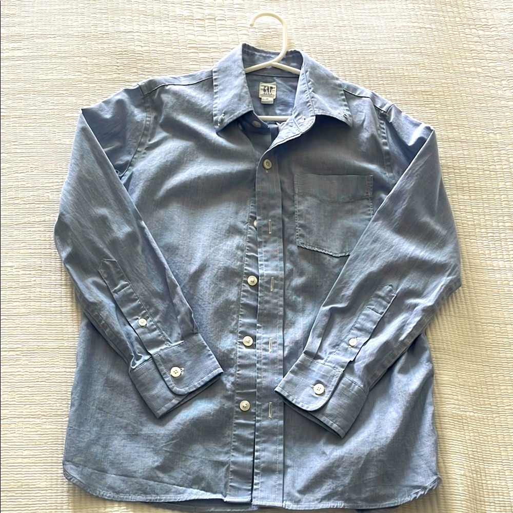 Boy’s Blue Dress Shirt